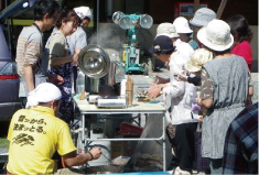 陸前高田市の慰問写真１